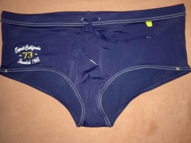 ESPRIT Herren Schwimmhose Gr.5   M Badehose swim Badeslip Trunks Blau - 1