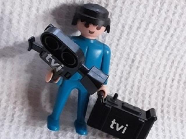 TV-Kameramann * Playmobil * Fernsehteam, tvi * RAR, selten - 1